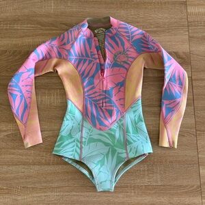 NWOT Billabong Salty Daze 2mm Springsuit Wetsuit - New Condition size 4